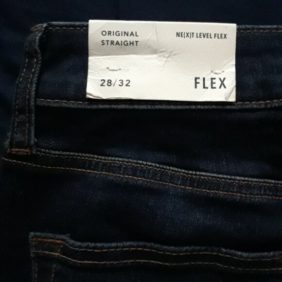 AMERICAN EAGLE 'Next Level Flex Original Straight' Jeans For Men/Boys  NEW - Picture 6 of 12